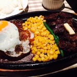 ステーキ キッチンファクトリー - 相変わらずのパンチ力