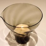 アビス - ランチコース 5100円 の山口県柑橘だいだい、クリーム、薬草ベルモットのソース