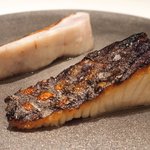 アビス - ランチコース 5100円 の静岡県下田金目鯛、山口県萩サワラ