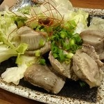 nikujirugyouzanodandadan - 砂肝のニンニク漬け