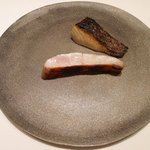 アビス - ランチコース 5100円 の静岡県下田金目鯛、山口県萩サワラ