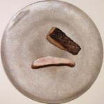 アビス - ランチコース 5100円 の静岡県下田金目鯛、山口県萩サワラ