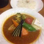 スープカレー　カムイ - ポーク野菜+カマンベールチーズ