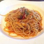 Mon-Pet-Cua - ツナときのこのトマトソース