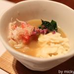 りゅうの介 - ズワイ蟹と湯葉の辛子餡