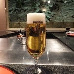 ステーキ円山 - 2016.01.10撮影
      生ビール