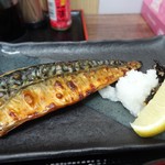 ナンリ食堂 - サバ塩焼き定食：さば