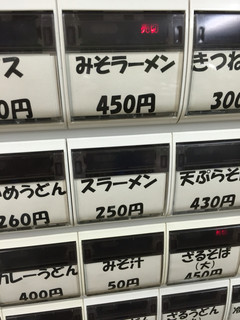 鳥取市役所 食堂 - 鳥取市役所食堂(鳥取県鳥取市尚徳町)券売機