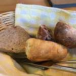自家焙煎珈琲店Gosh - セットのパン