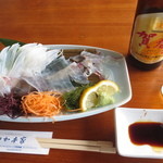 いか活造り定食　2500円(税別)(2106.1)