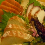 割烹 おぐら - お刺身盛り合わせ