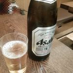 Sobadokoro Toki - 中瓶ビール 900円 (2015年12月)