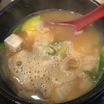 ソウル コマキンパ - 味噌チゲ(ライス付き) 550円
