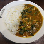 CoCo壱番屋 - ポークチキン煮込カレー＋ほうれん草(886円)