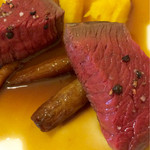 ル・ミストラル - 柔らかく癖のない仕上がりで美味しい〜 安納芋の甘いペーストソースと合う