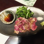 旬菜 おぐら家 - 真鴨の炙り