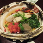 旬菜 おぐら家 - 初筍と野菜の炊き合わせ