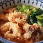 さくら豊月 - 小えび天ぷらうどん
            
            お出汁いい感じ(^o^)