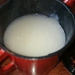 そば処幸山 - ドロドロのそば湯