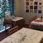 テリーヌ食堂 - 予約客が全て帰った店内