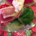 テリーヌ食堂 - 前菜も凝ってる