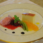 ステーキレストラン 勝 - デザート（レディースセット）