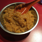 火の国 文龍 - ニンニク味噌？