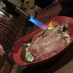 炙り炉端 山尾 - た鶴のシーザーサラダ：880円