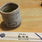 Tanakaya - お寿司屋さんのお茶は上手に入れてある  ホッとする