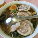 元祖ケンチャンラーメン - チャーシューメン大盛り