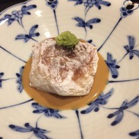 銀座 朱雀 - 焼きごま豆腐