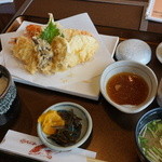 なにわ - 車海老天麩羅定食