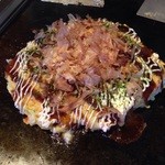 この鉄板だとウマいが9割の店 ぽんぽこ本゜舗 - ランチミックス玉