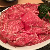 牛のいしざき - 薄切りレアステーキ
