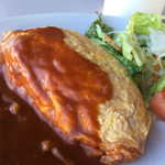 マルカンデパート大食堂 - オムハヤシ690円