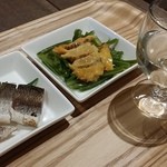 JapaneseBarKATSU - 【H27.1.16】＠１階。町田酒造特別純米。