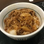 なか卯 - 和風牛丼（ミニ）（￥300）