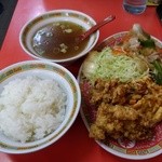 Tawan - 日替り定食(小ライス)800円(税込)