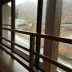 柏屋旅館 - 部屋からの眺め　2016.01