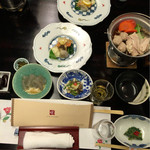 柏屋旅館 - 冬のおもてなし夕食　2015.12