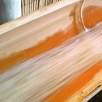 そうめん流し・麺の流れが早過ぎるっ♪