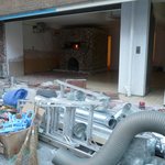 ピッツエリア エ トラットリア ダ イーサ - 開店前の工事中