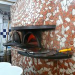 ピッツエリア エ トラットリア ダ イーサ - 店内 薪釜