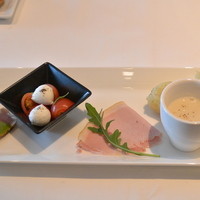 ゼックスウエスト サルヴァトーレ クオモブロス - 2016/01　前菜盛合せ　NAPOLI COURSE 2,850円