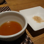 京都 中勢以 月 - ☆ハンバーグはデミグラスなソースと藻塩で☆