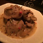 ビリエット - 砂肝の白ワインビネガー煮を再び