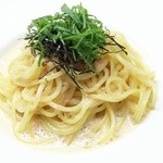 豆乳クリームの明太子パスタ