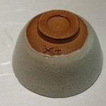 JapaneseBarKATSU - 【H27.1.16】＠２階。お猪口の裏には「克」。