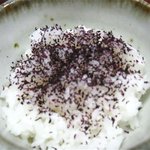 うず潮 - 御飯：紫蘇御飯