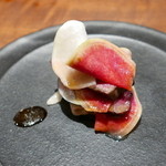 アカ - 16.1月 近江牛、紅芯大根、蕪